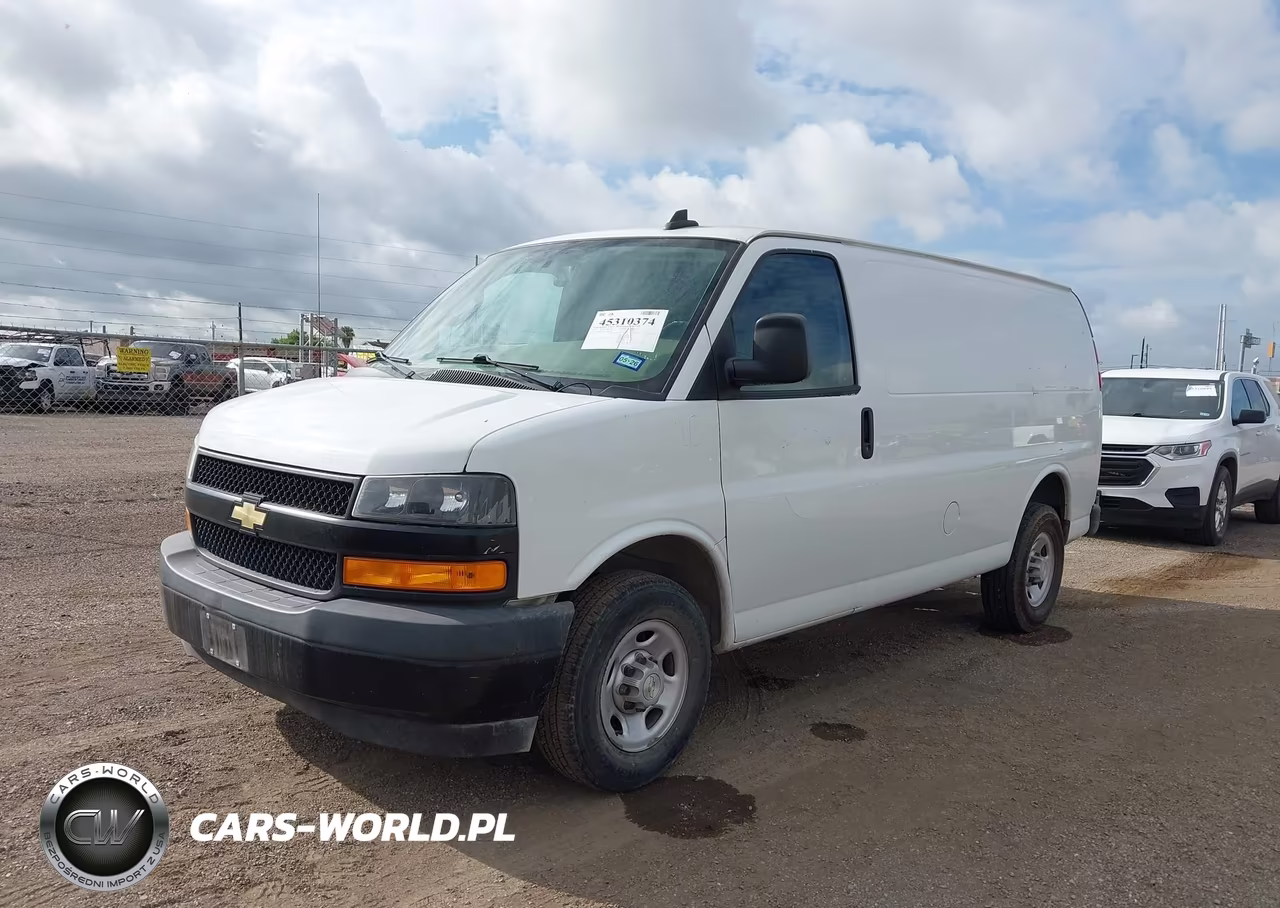 2020 Chevrolet Express Cargo Rwd 2500 Regular Wheelbase Wt VIN:1GCWGAFP8L1178947 - 2