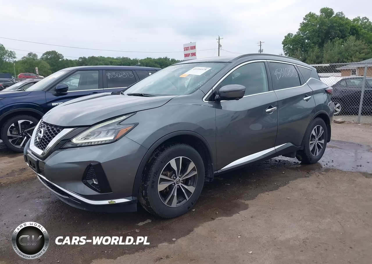 2020 Nissan Murano Sv Intelligent Awd VIN:5N1AZ2BS9LN110200 - 2