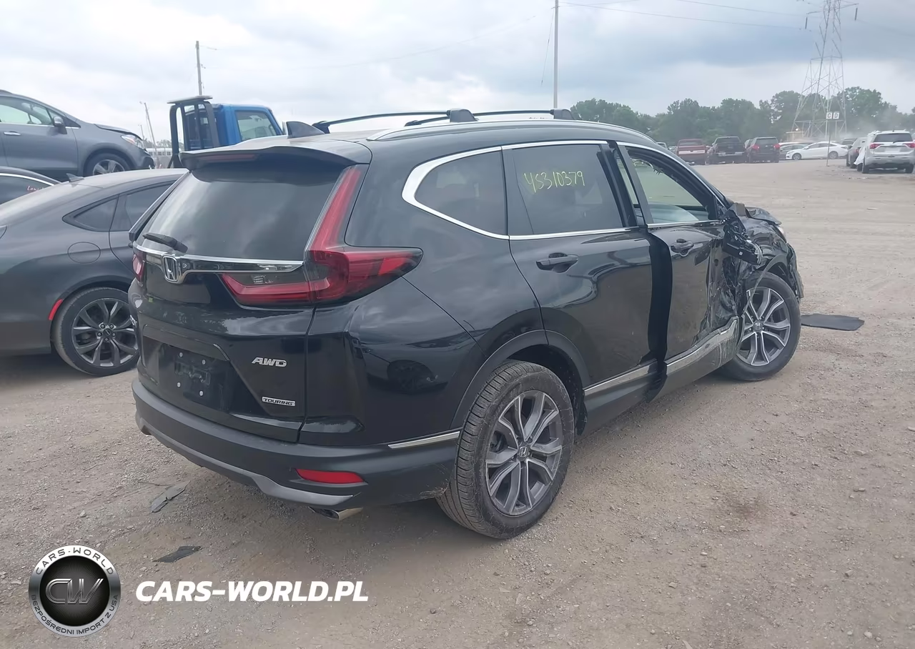 2021 Honda Cr-V Awd Touring VIN:2HKRW2H97MH640378 - 4