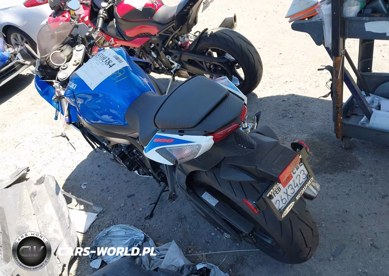 2025 Suzuki Gsx-R600 VIN:JS1GN7FA7S7100223 - 3