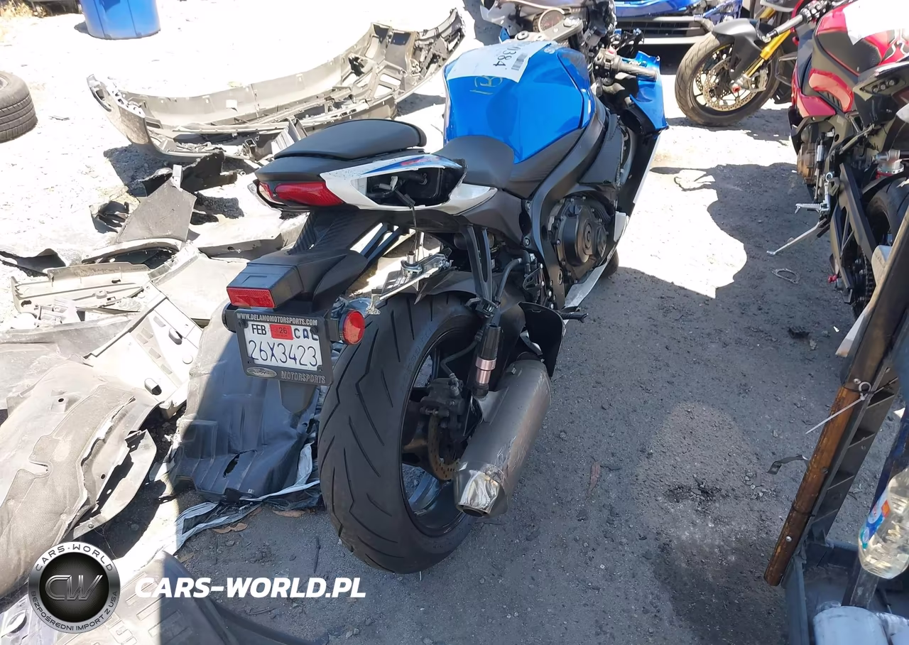 2025 Suzuki Gsx-R600 VIN:JS1GN7FA7S7100223 - 4