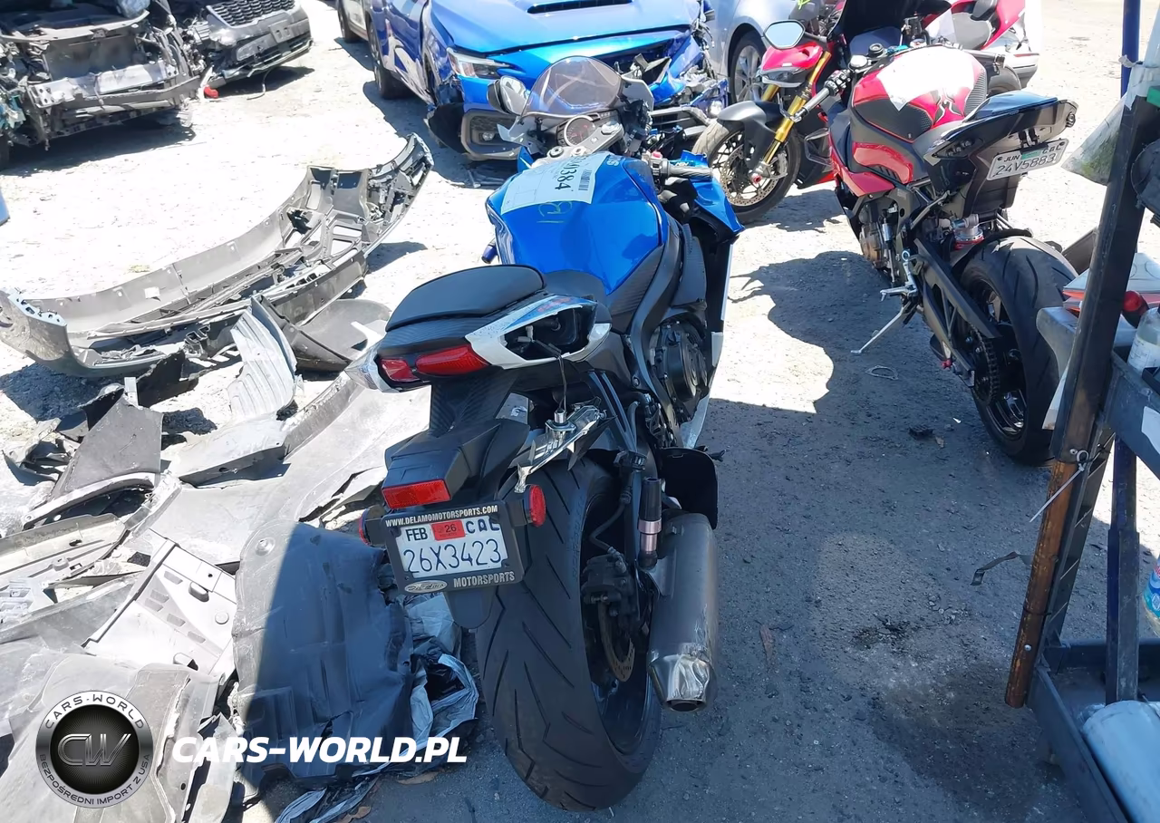 2025 Suzuki Gsx-R600 VIN:JS1GN7FA7S7100223 - 6