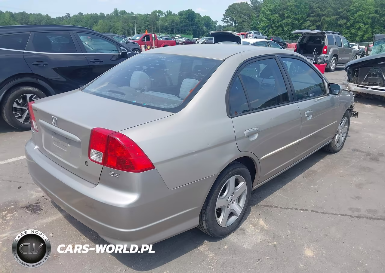 2004 Honda Civic Ex VIN:2HGES26704H528267 - 4