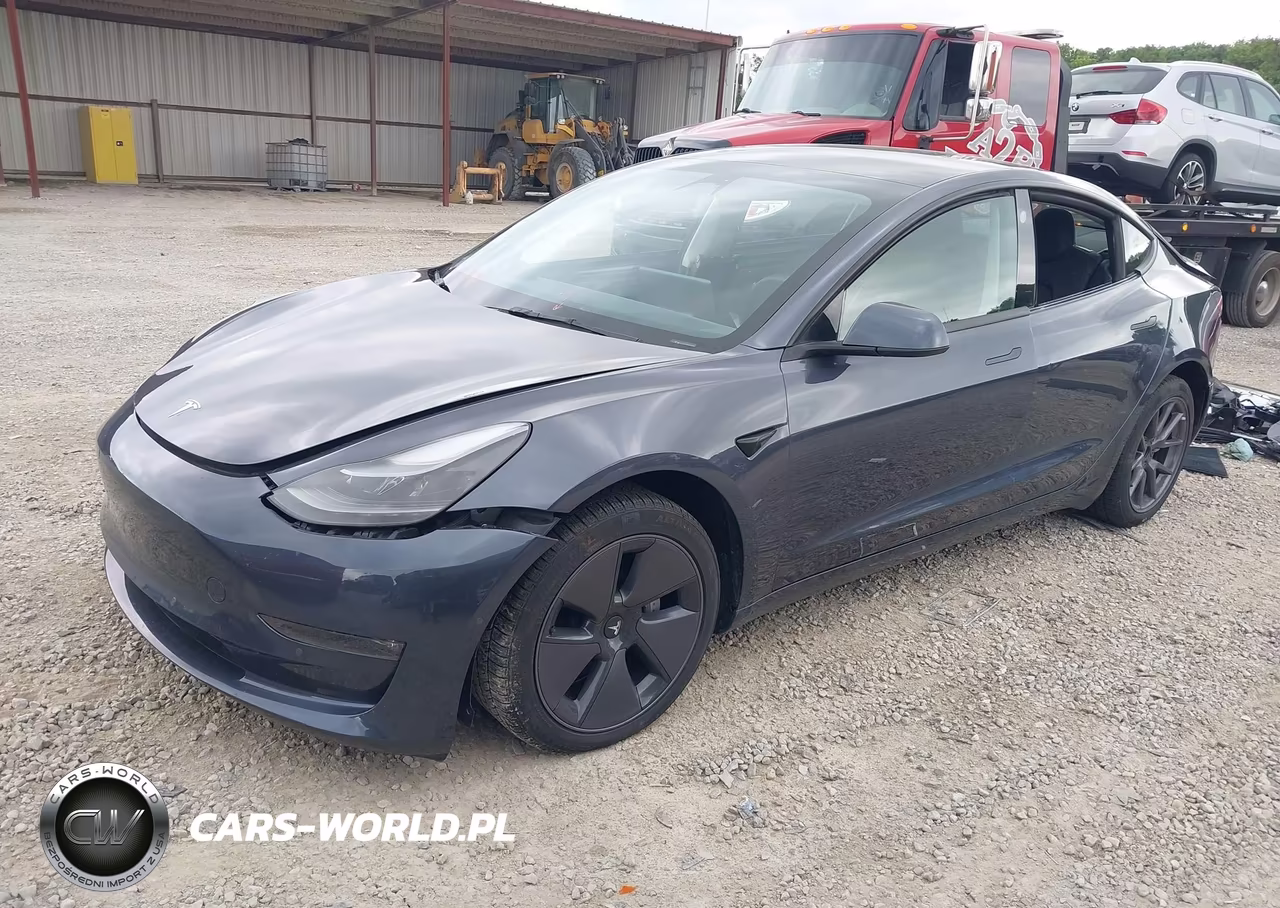 2022 Tesla Model 3 Long Range Dual Motor All-Wheel Drive VIN:5YJ3E1EB9NF341968 - 2