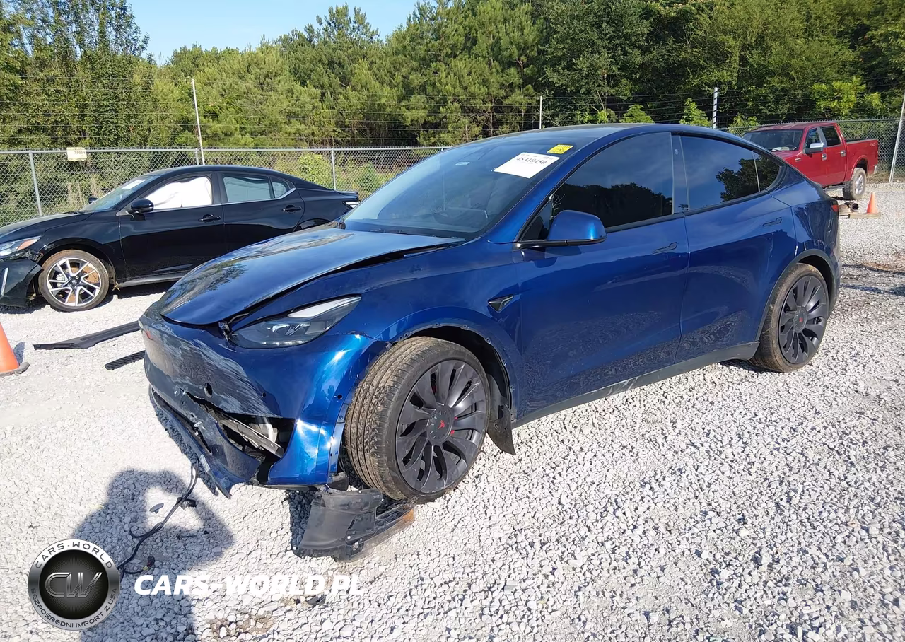 2022 Tesla Model Y Performance Dual Motor All-Wheel Drive VIN:7SAYGDEF7NF310239 - 2