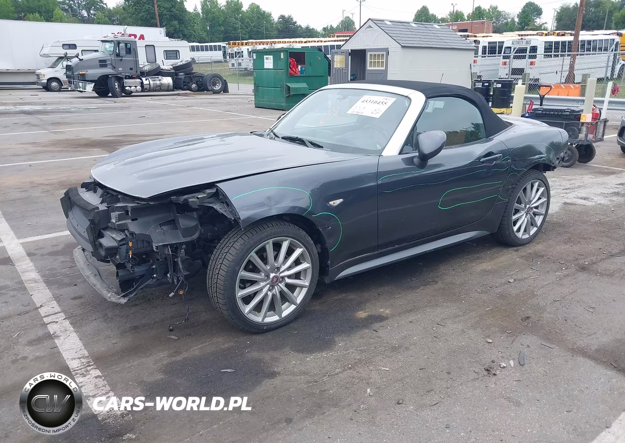 2017 Fiat 124 Spider Lusso VIN:JC1NFAEK8H0101994 - 2