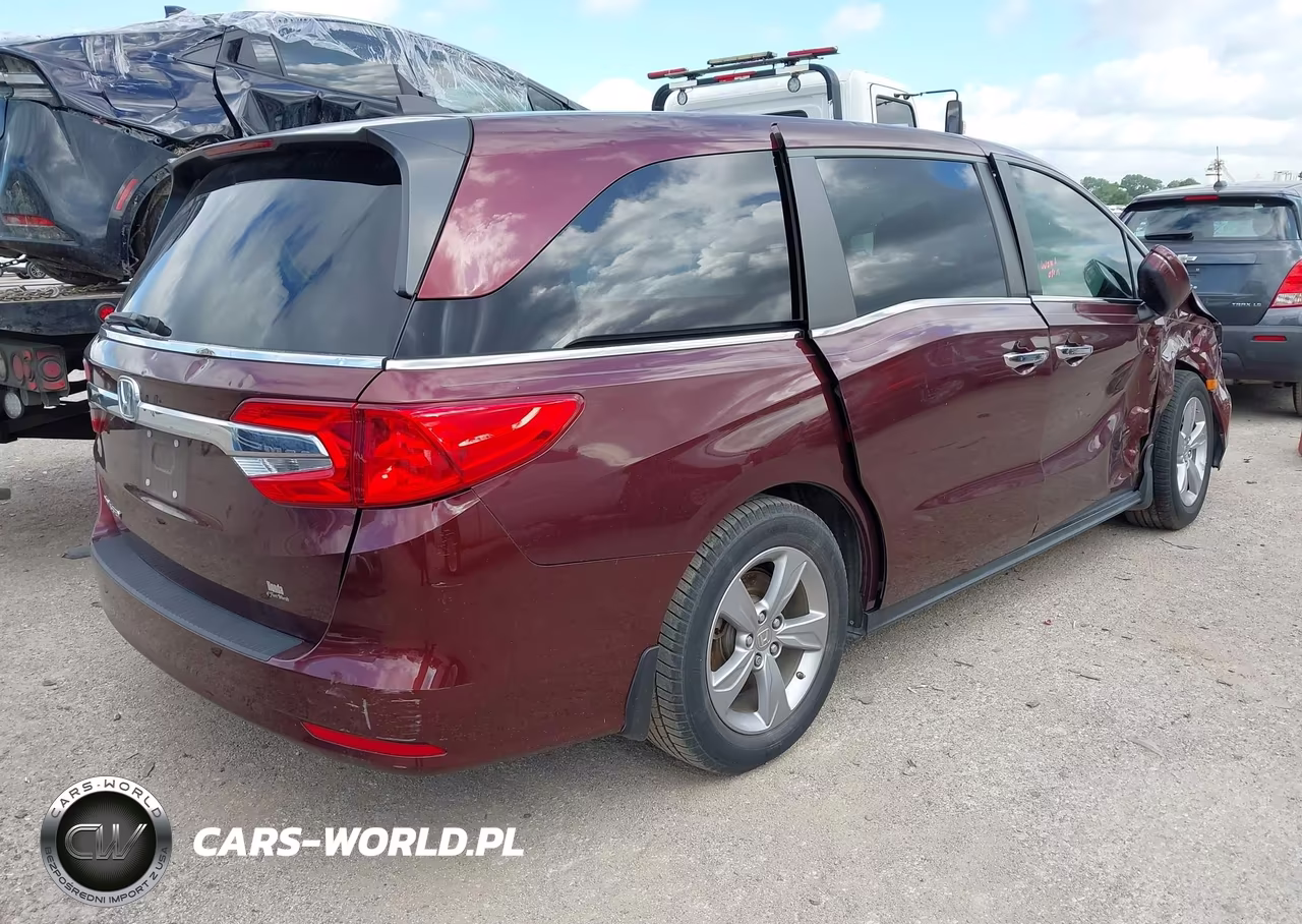 2018 Honda Odyssey Ex VIN:5FNRL6H57JB037406 - 4