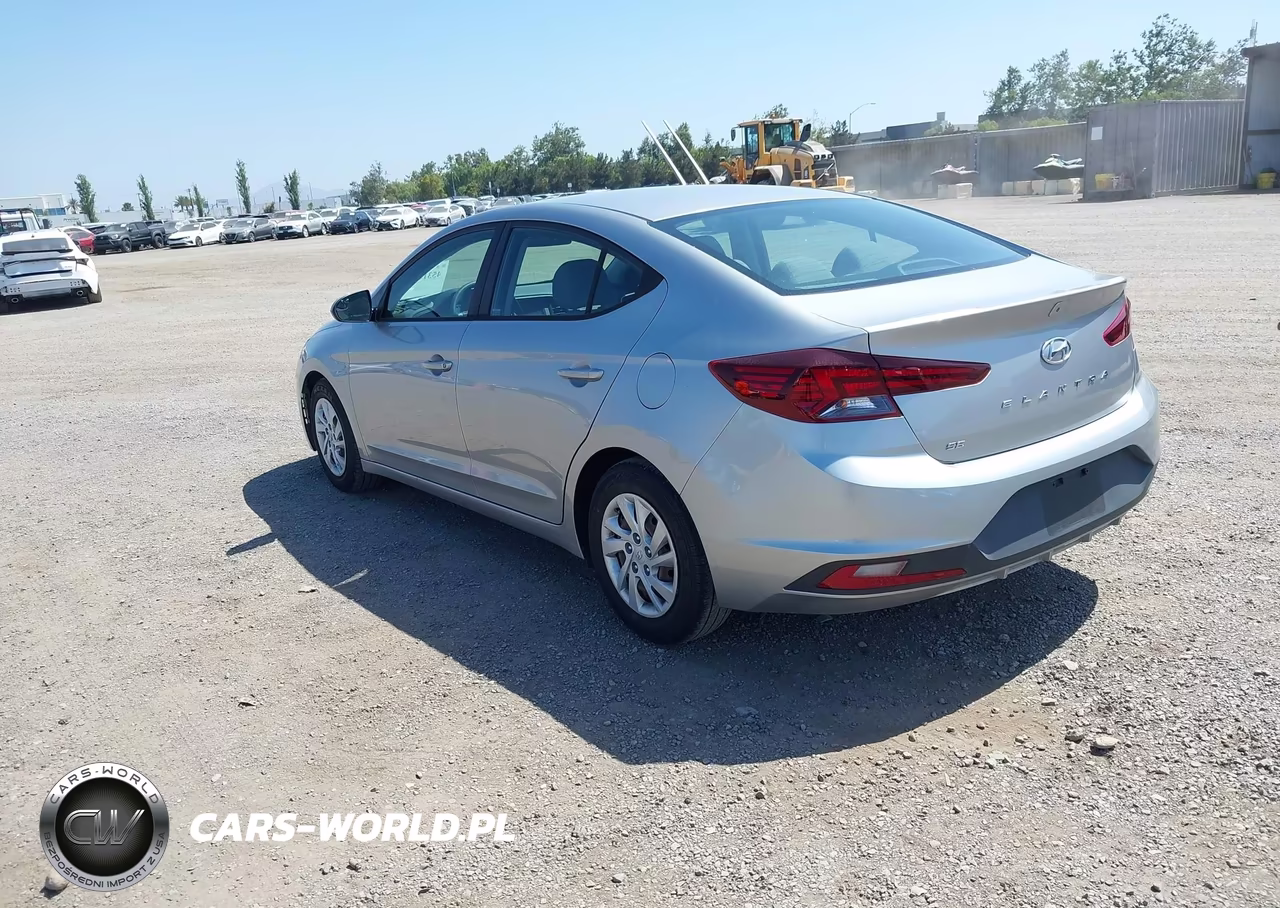 2020 Hyundai Elantra Se VIN:5NPD74LFXLH612153 - 3