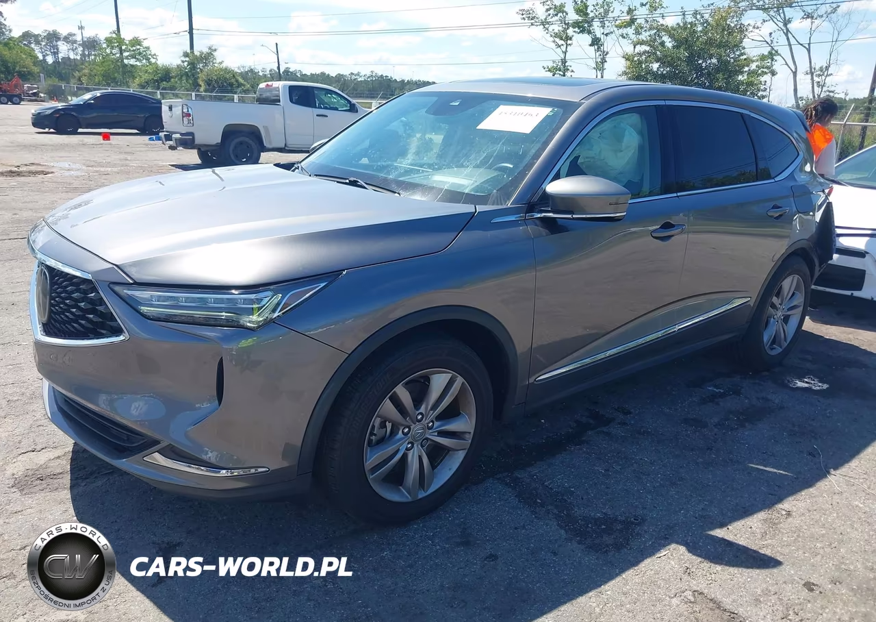 2022 Acura Mdx Standard VIN:5J8YD9H35NL009181 - 2