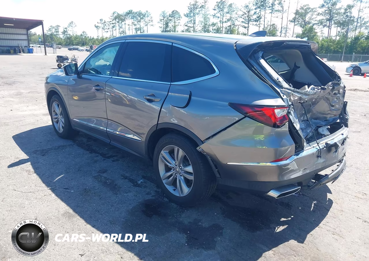 2022 Acura Mdx Standard VIN:5J8YD9H35NL009181 - 3