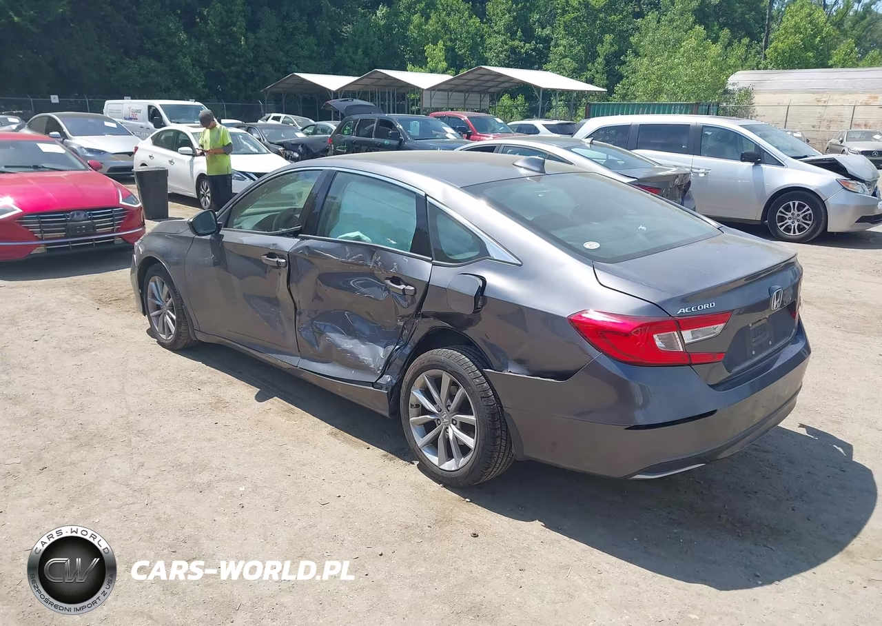 2021 Honda Accord Lx VIN:1HGCV1F11MA037323 - 3