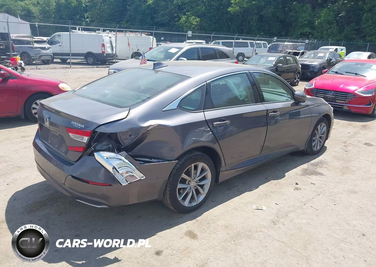 2021 Honda Accord Lx VIN:1HGCV1F11MA037323 - 4