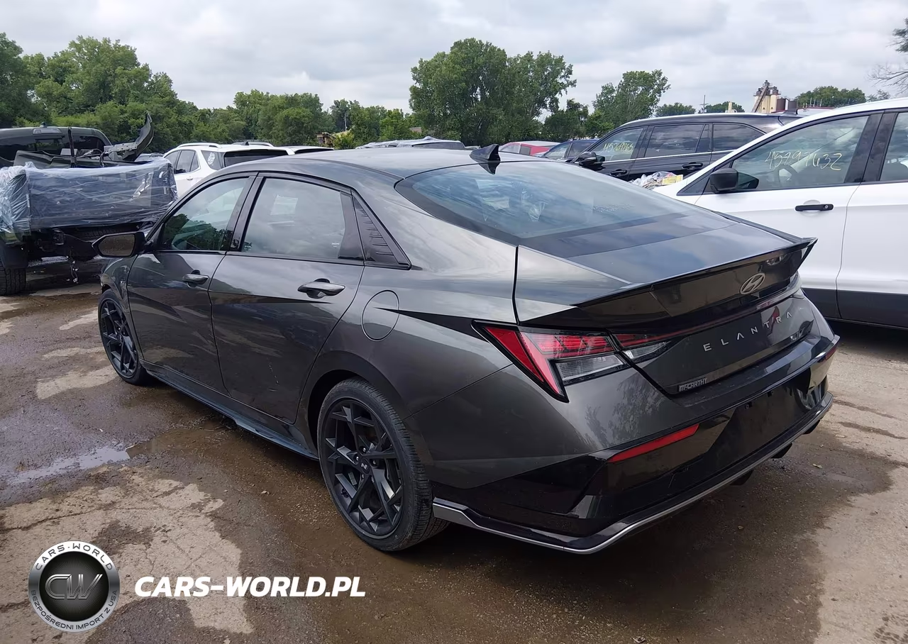 2024 Hyundai Elantra N Line VIN:KMHLR4DF2RU821160 - 3