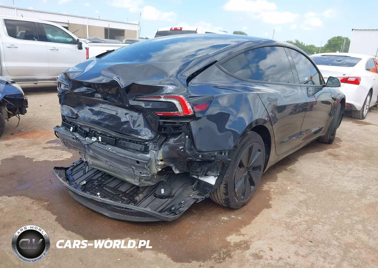 2025 Tesla Model 3 Long Range Rear-Wheel Drive-Standard Rear-Wheel Drive VIN:5YJ3E1EA6SF039461 - 4
