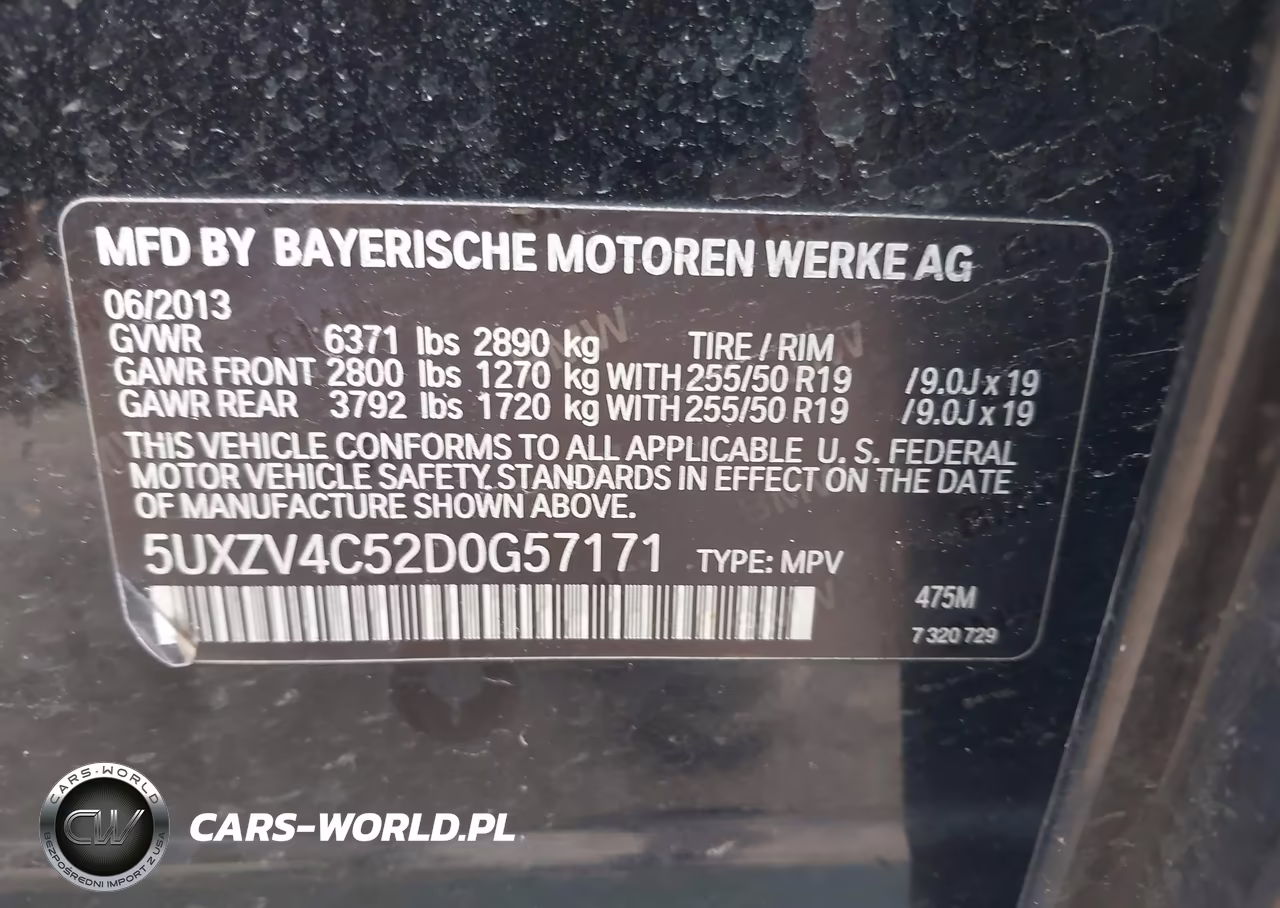 2013 BMW X5 xDrive35I-xDrive35I Premium-xDrive35I Sport Activity VIN:5UXZV4C52D0G57171 - 9