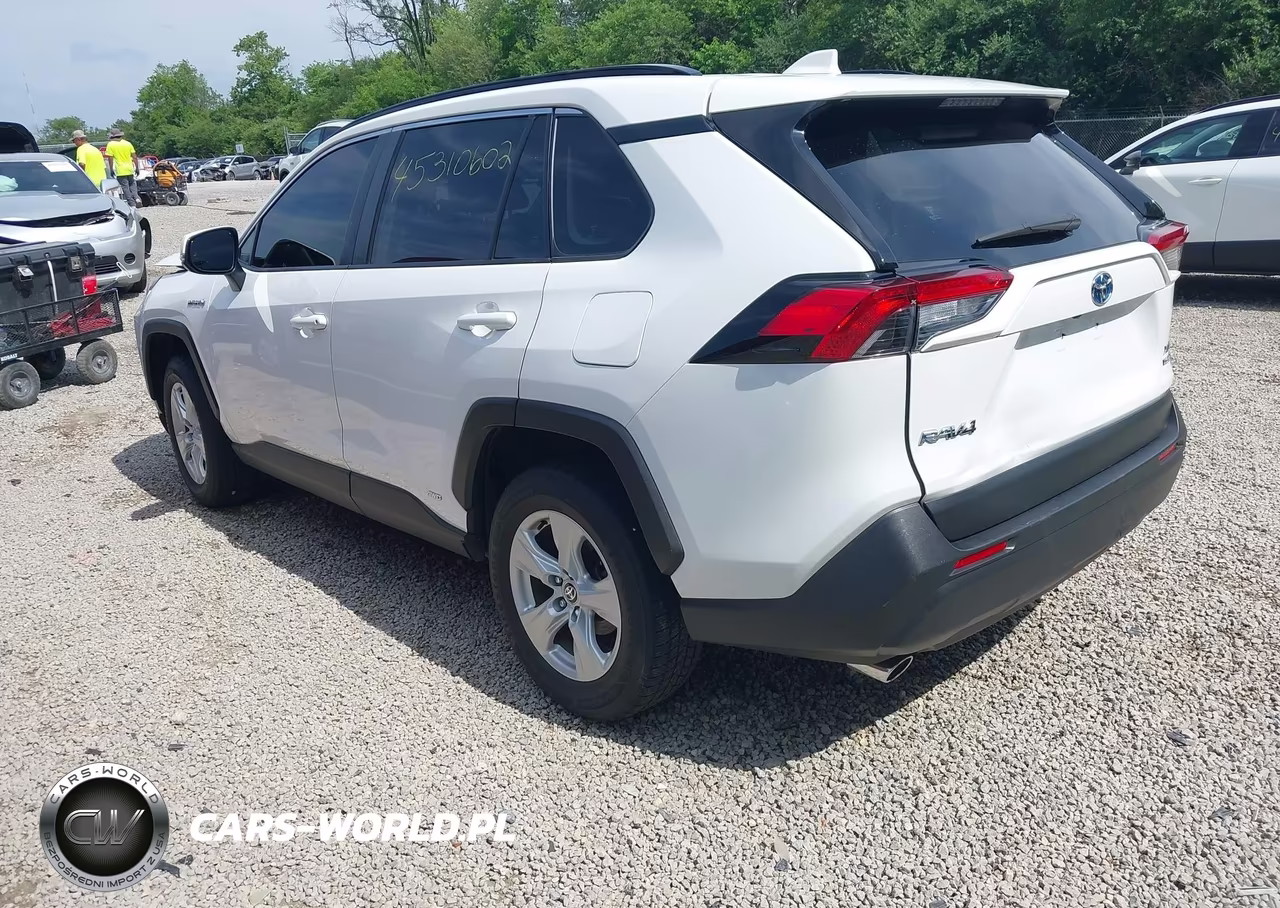 2020 Toyota Rav4 Hybrid Xle VIN:JTMR6RFV6LD001325 - 3