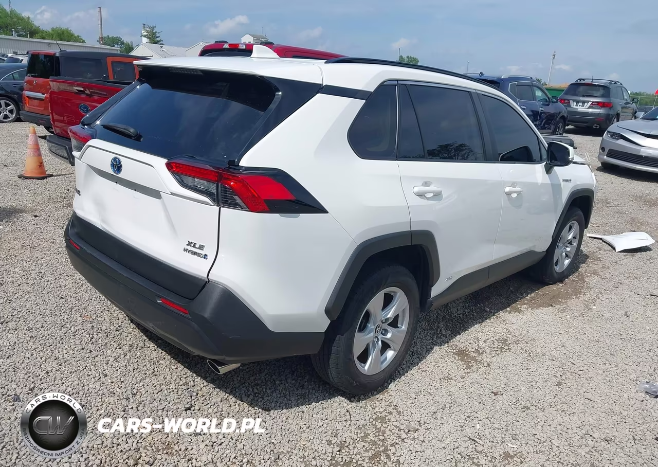2020 Toyota Rav4 Hybrid Xle VIN:JTMR6RFV6LD001325 - 4
