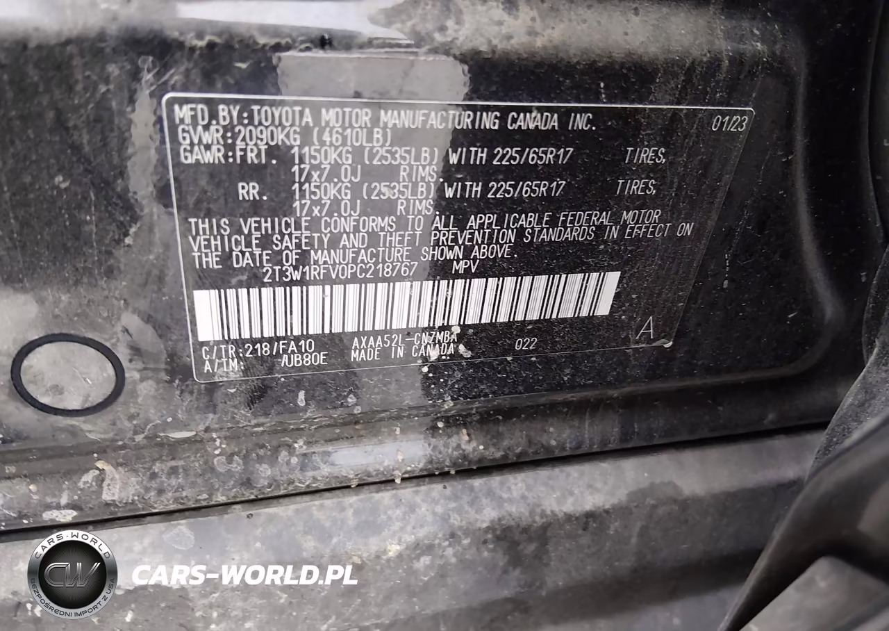 2023 Toyota Rav4 Xle VIN:2T3W1RFV0PC218767 - 9