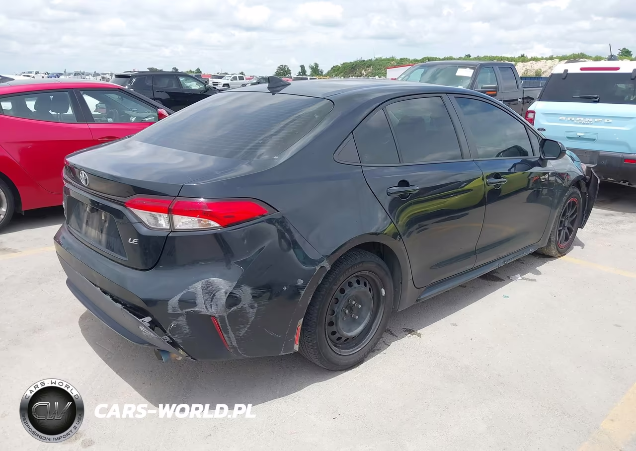 2020 Toyota Corolla Le VIN:JTDEPRAE5LJ116714 - 4