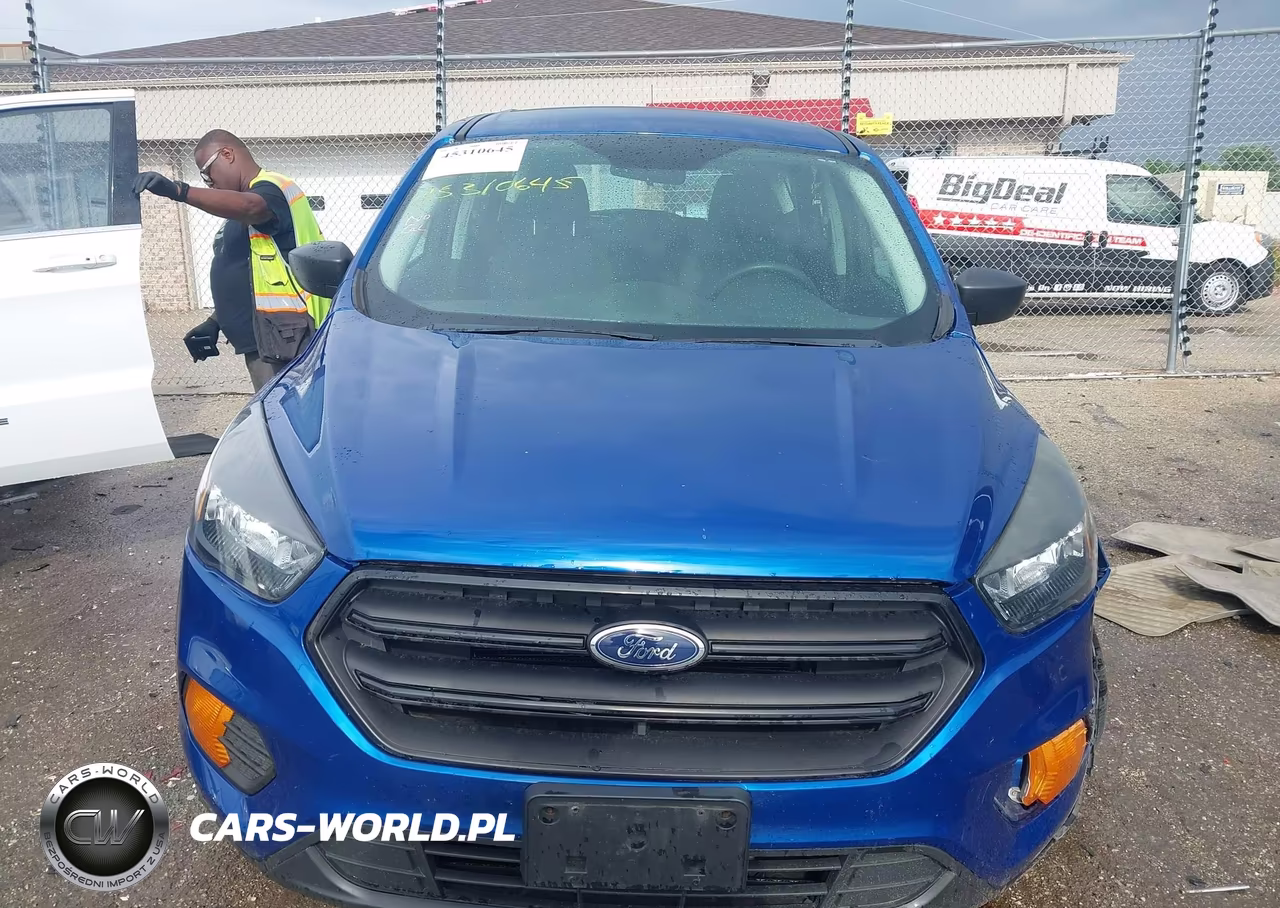 2018 Ford Escape S VIN:1FMCU0F72JUB55533 - 12