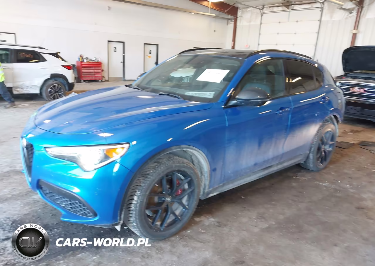 2019 Alfa Romeo Stelvio Ti Sport Awd VIN:ZASPAKBN0K7C50954 - 2