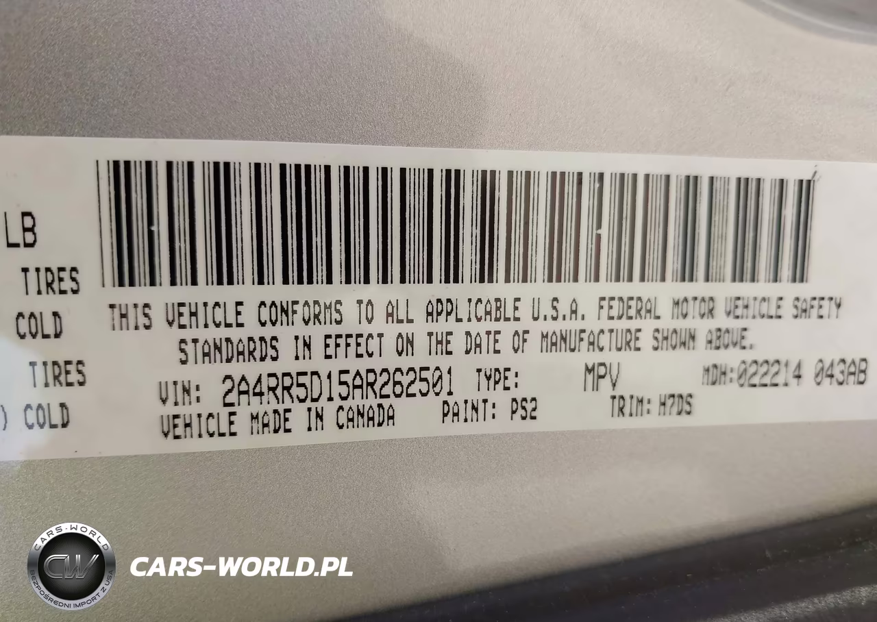 2010 Chrysler Town & Country Touring VIN:2A4RR5D15AR262501 - 9