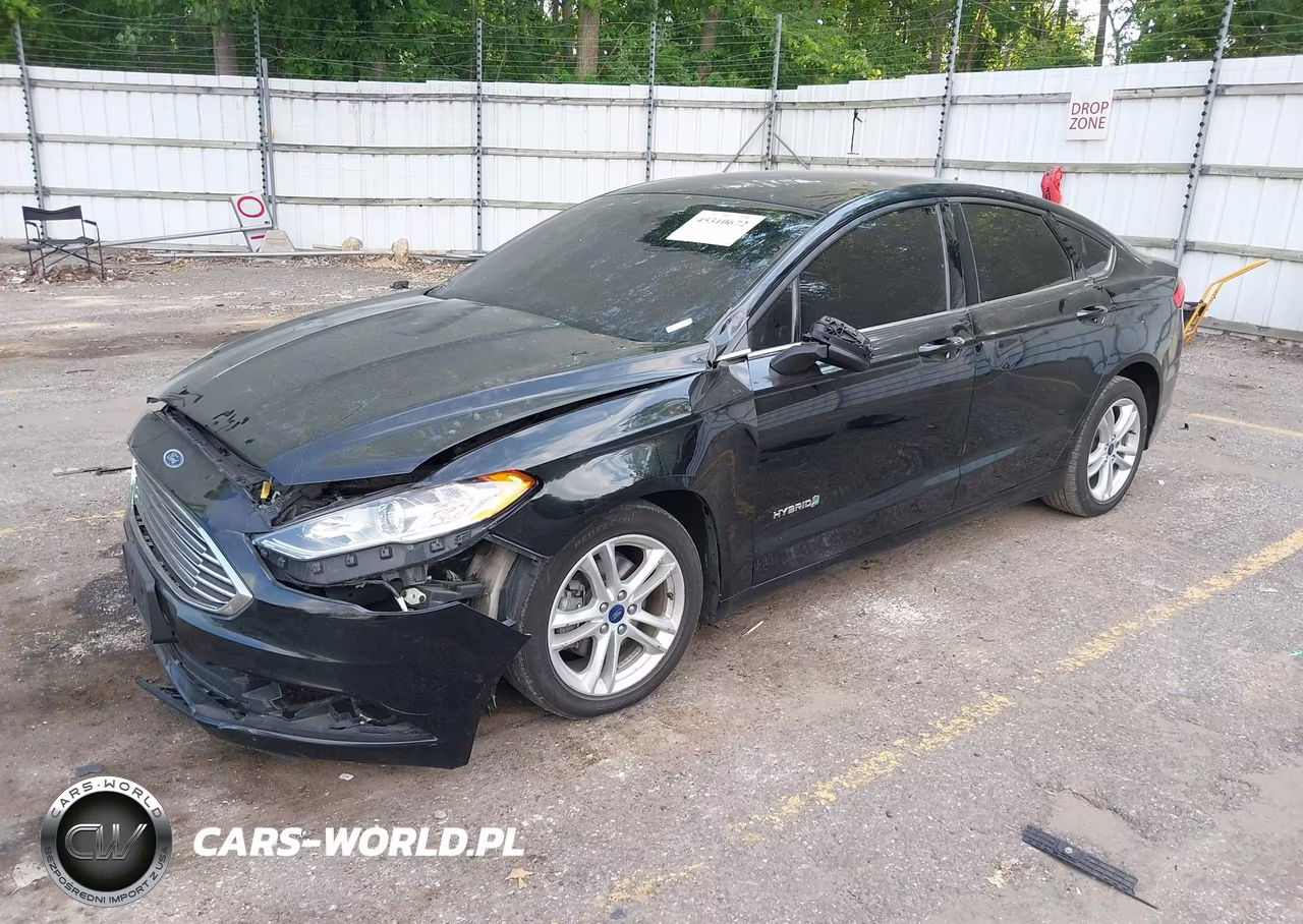 2018 Ford Fusion Hybrid S VIN:3FA6P0UU6JR100727 - 2