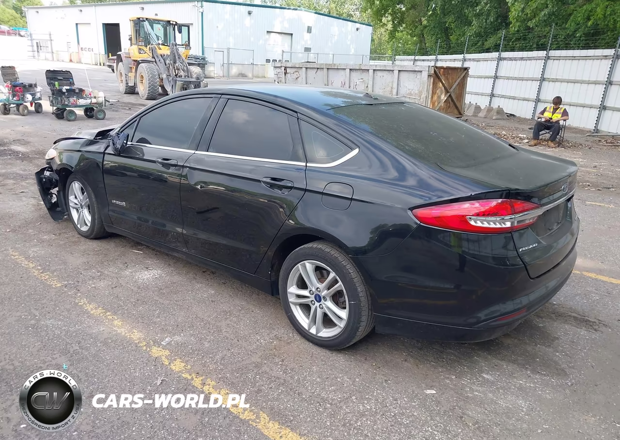2018 Ford Fusion Hybrid S VIN:3FA6P0UU6JR100727 - 3