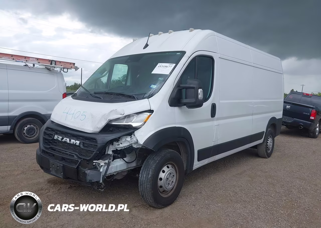 2025 Ram Promaster 2500 Tradesman High Roof 159 Wb W-Pass Seat VIN:3C6LRVDG4SE514197 - 2