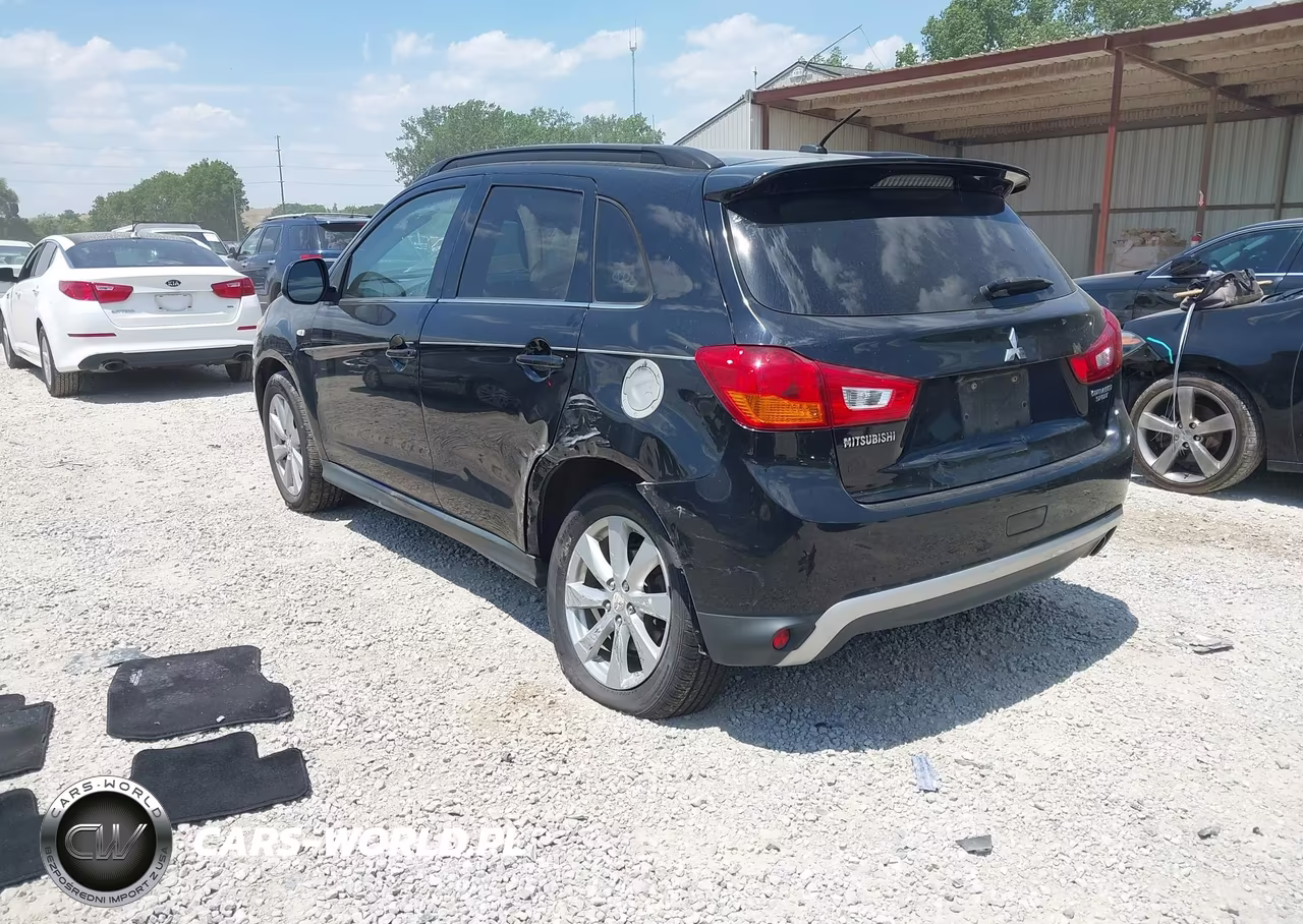 2014 Mitsubishi Outlander Sport Se VIN:4A4AP4AU8EE002512 - 3