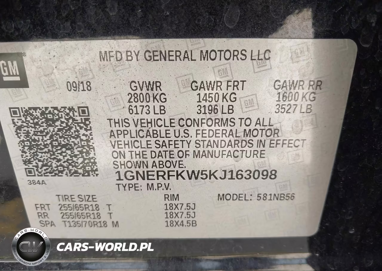 2019 Chevrolet Traverse Ls VIN:1GNERFKW5KJ163098 - 9