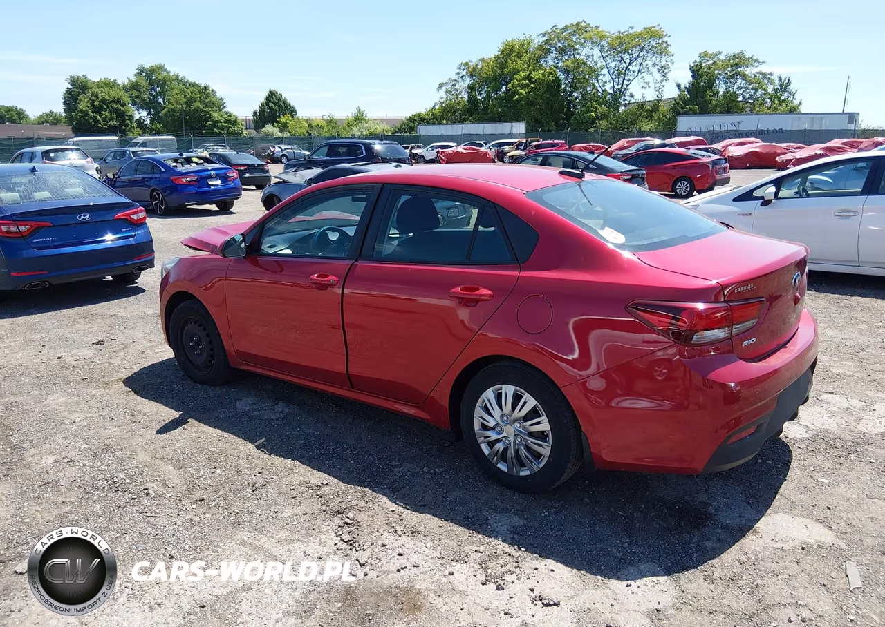 2020 Kia Rio S VIN:3KPA24AD1LE298271 - 3