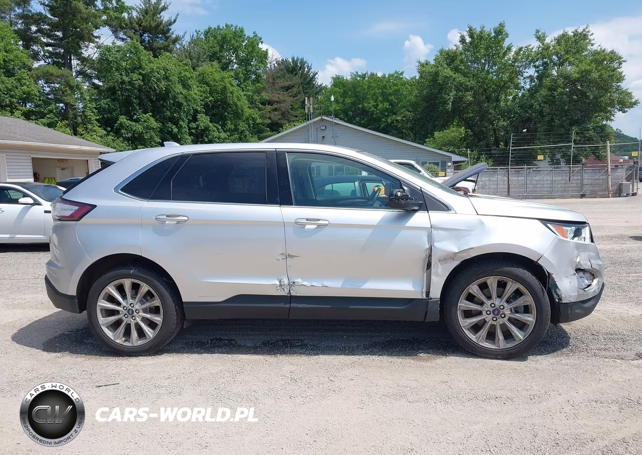 2017 Ford Edge Titanium VIN:2FMPK4K98HBC08354 - 13