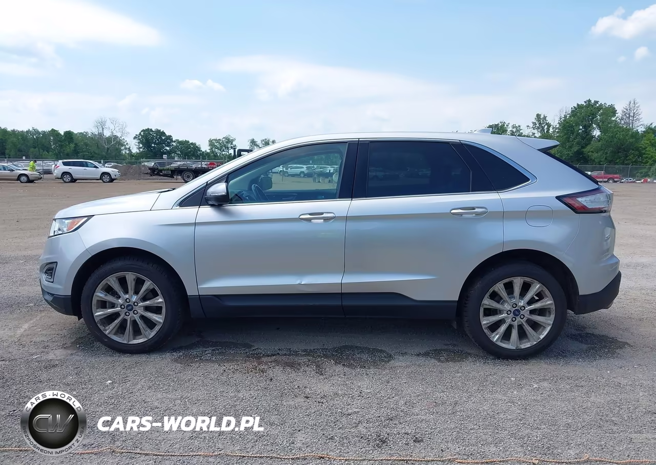 2017 Ford Edge Titanium VIN:2FMPK4K98HBC08354 - 14