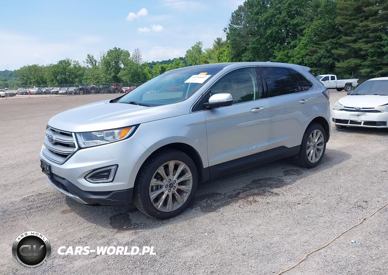 2017 Ford Edge Titanium VIN:2FMPK4K98HBC08354 - 2