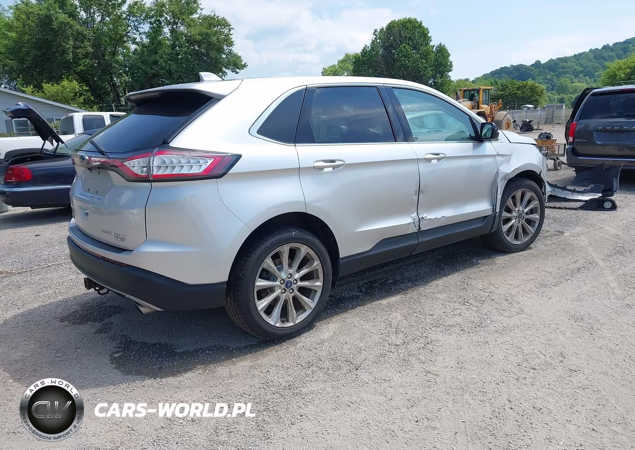 2017 Ford Edge Titanium VIN:2FMPK4K98HBC08354 - 4