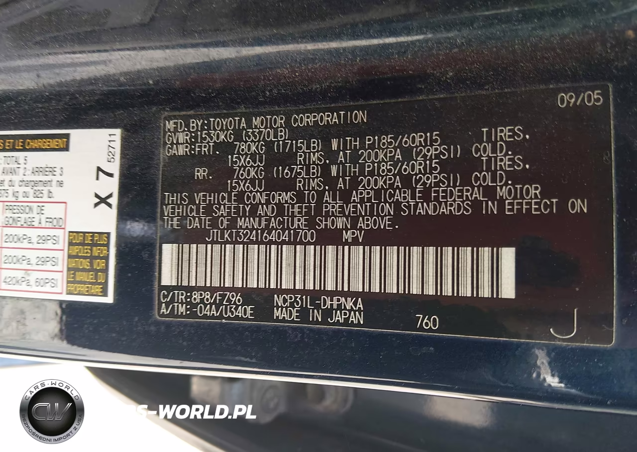 2006 Scion Xb VIN:JTLKT324164041700 - 9