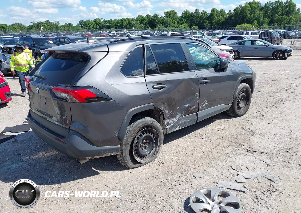 2019 Toyota Rav4 Le VIN:2T3H1RFV2KC029491 - 4