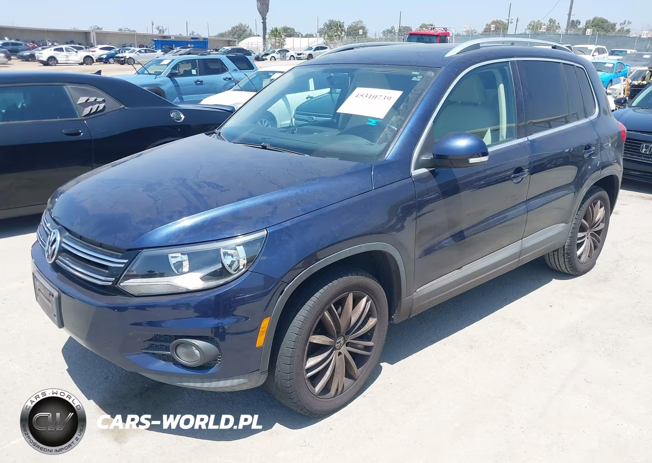 2014 Volkswagen Tiguan Sel VIN:WVGAV3AX0EW537339 - 2