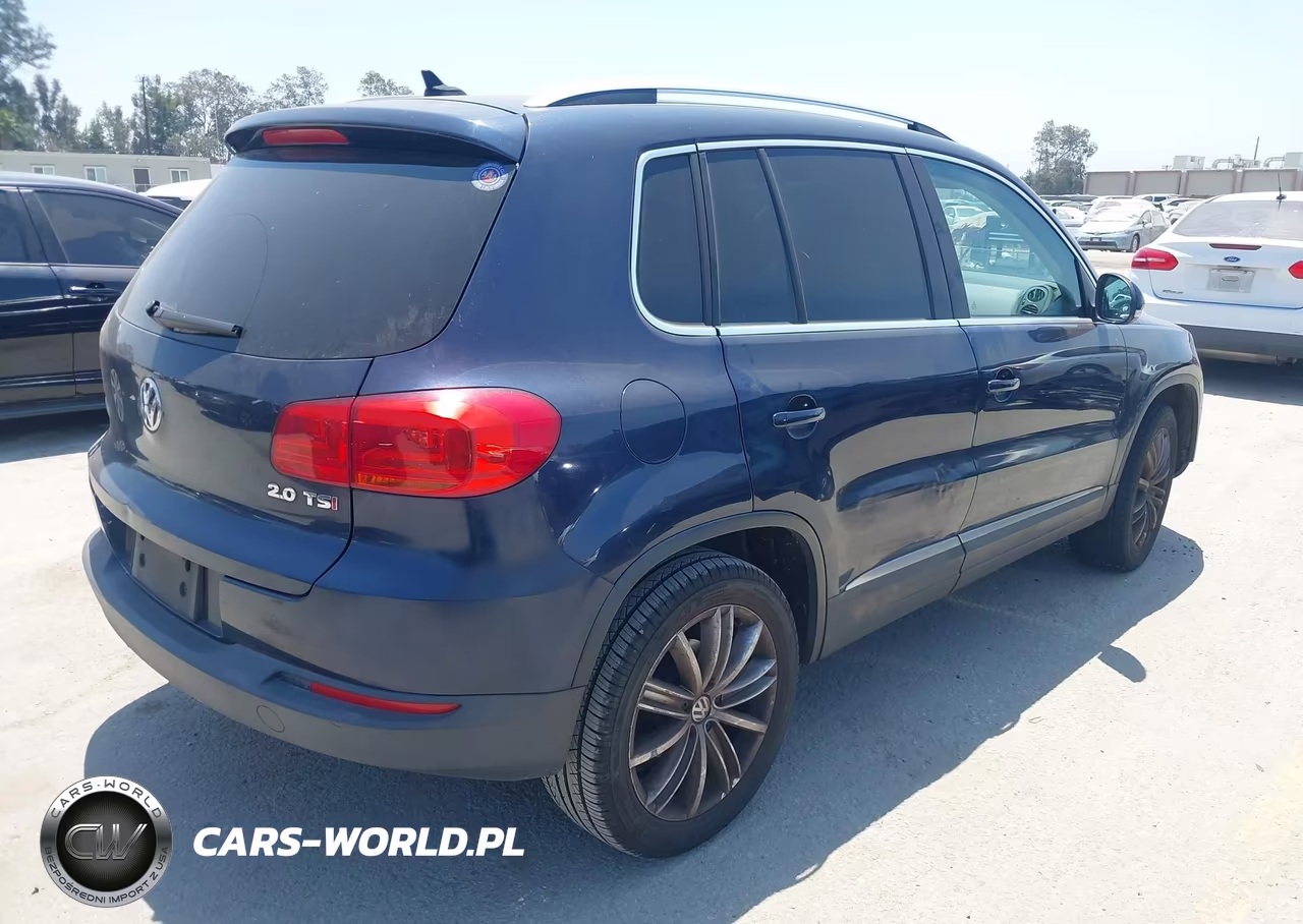 2014 Volkswagen Tiguan Sel VIN:WVGAV3AX0EW537339 - 4