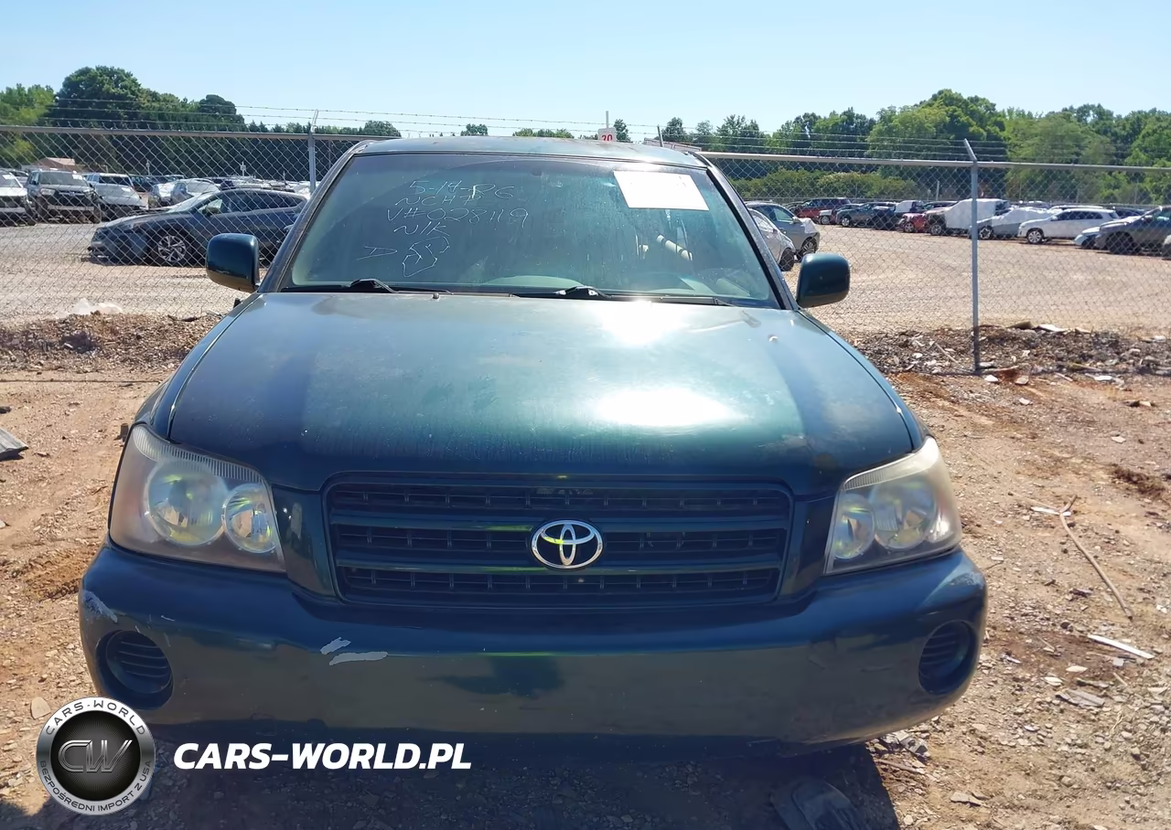 2001 Toyota Highlander V6 VIN:JTEGF21A210028119 - 12