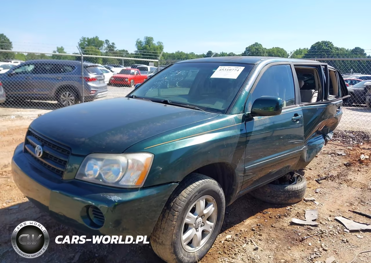 2001 Toyota Highlander V6 VIN:JTEGF21A210028119 - 2