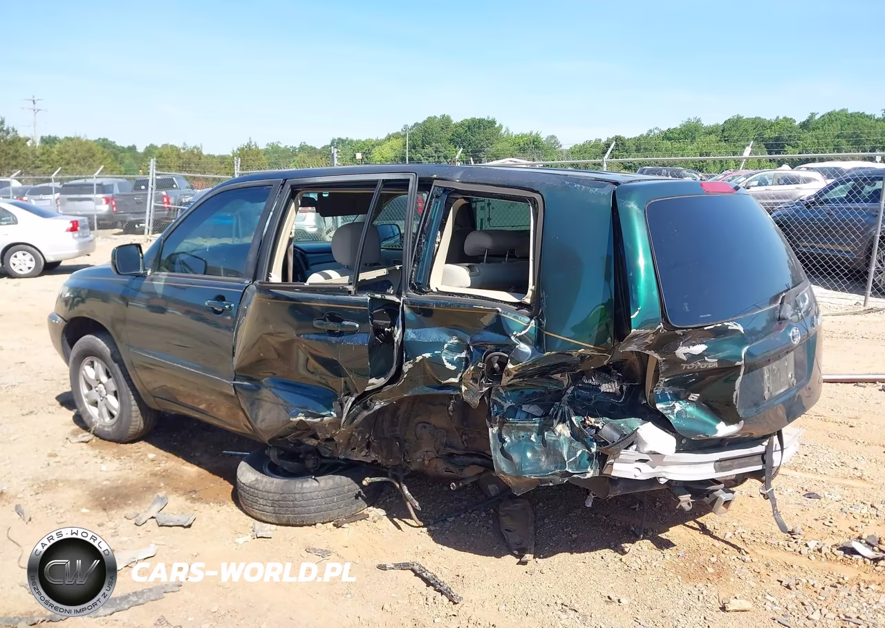2001 Toyota Highlander V6 VIN:JTEGF21A210028119 - 3