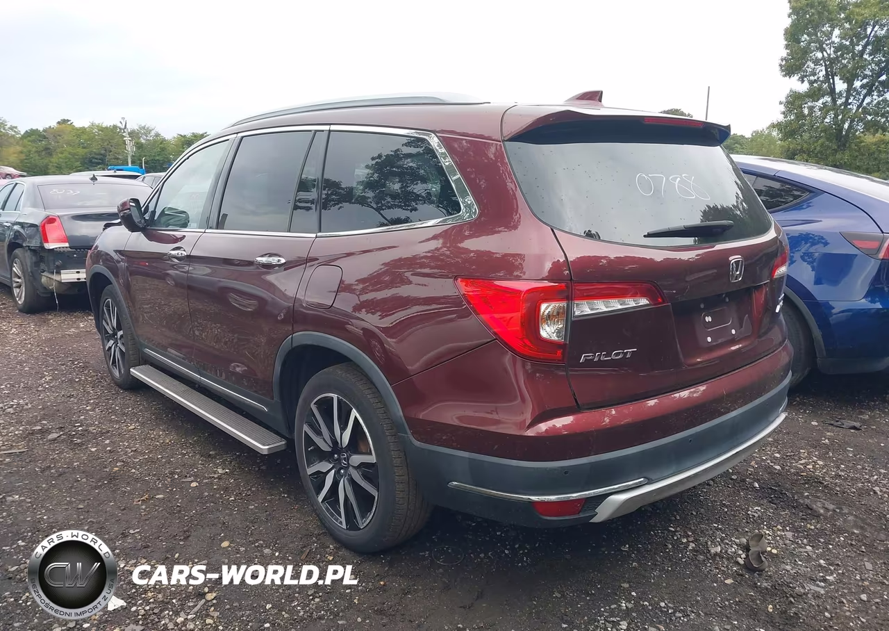2022 Honda Pilot Awd Touring 8 Passenger VIN:5FNYF6H99NB012230 - 3