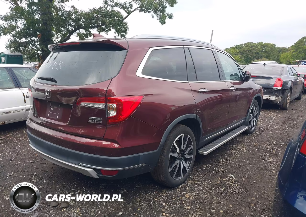 2022 Honda Pilot Awd Touring 8 Passenger VIN:5FNYF6H99NB012230 - 4