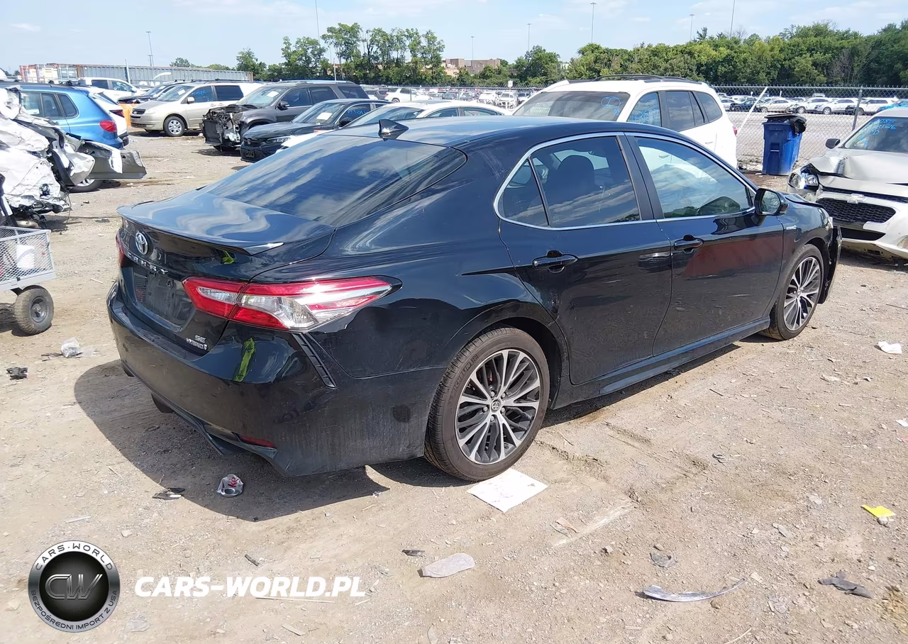 2019 Toyota Camry Hybrid Se VIN:4T1B21HK6KU515431 - 4