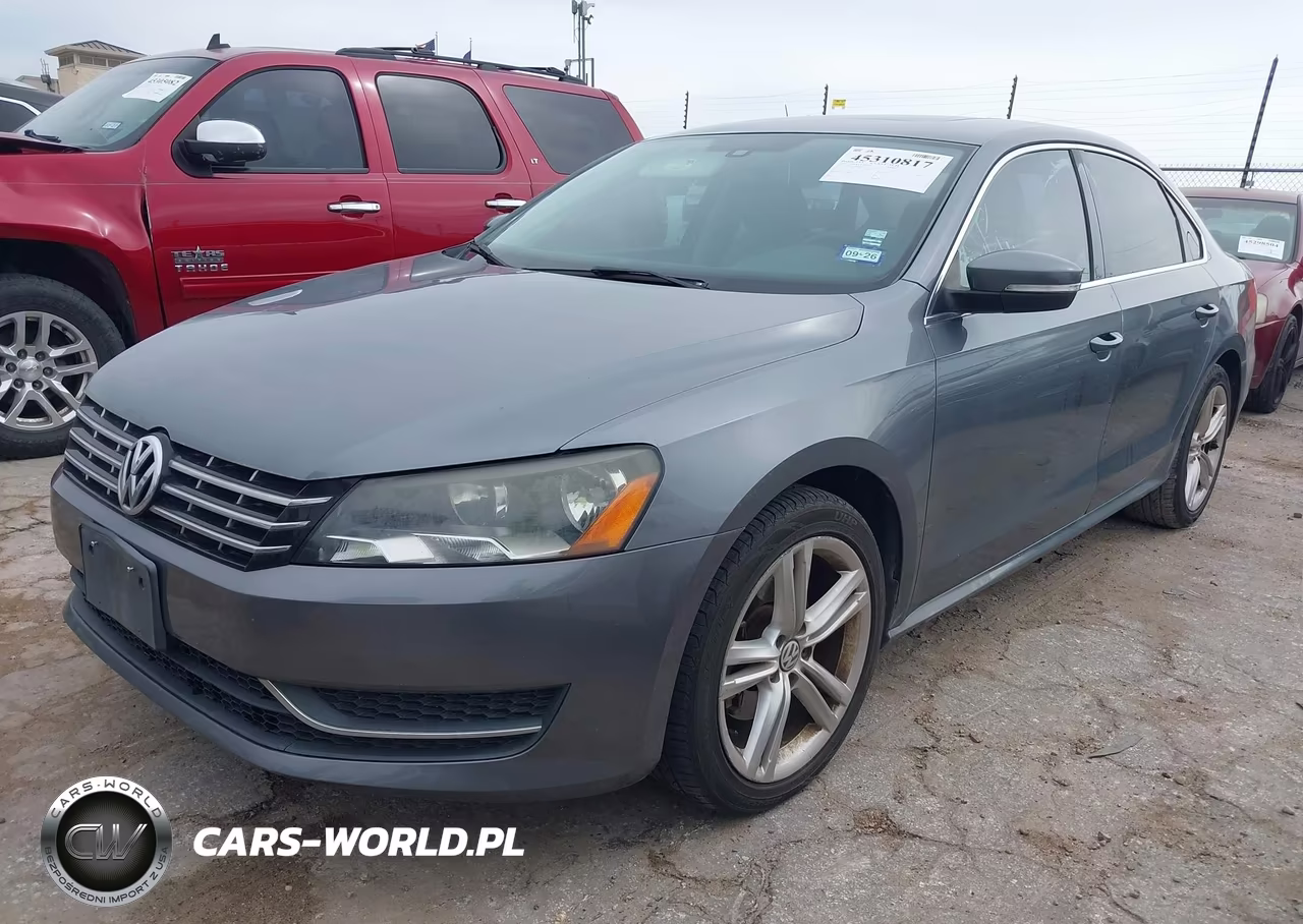 2014 Volkswagen Passat 2.0L Tdi Se VIN:1VWBN7A32EC083719 - 2