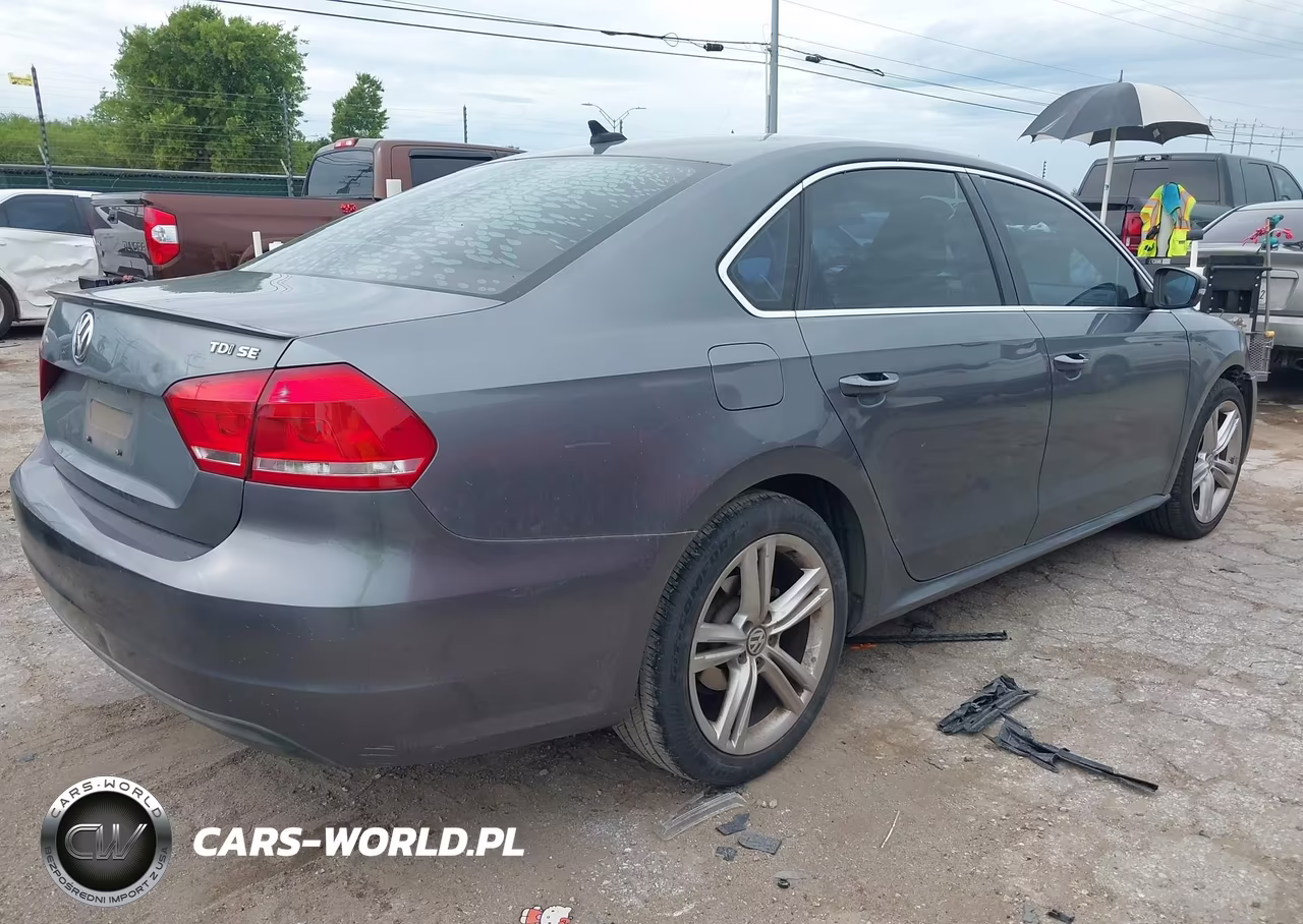 2014 Volkswagen Passat 2.0L Tdi Se VIN:1VWBN7A32EC083719 - 4