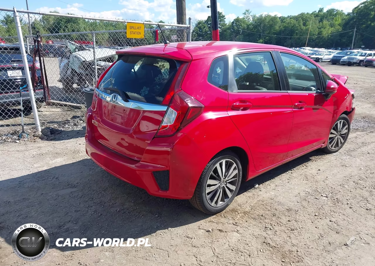 2017 Honda Fit Ex-L VIN:JHMGK5H8XHS011456 - 4