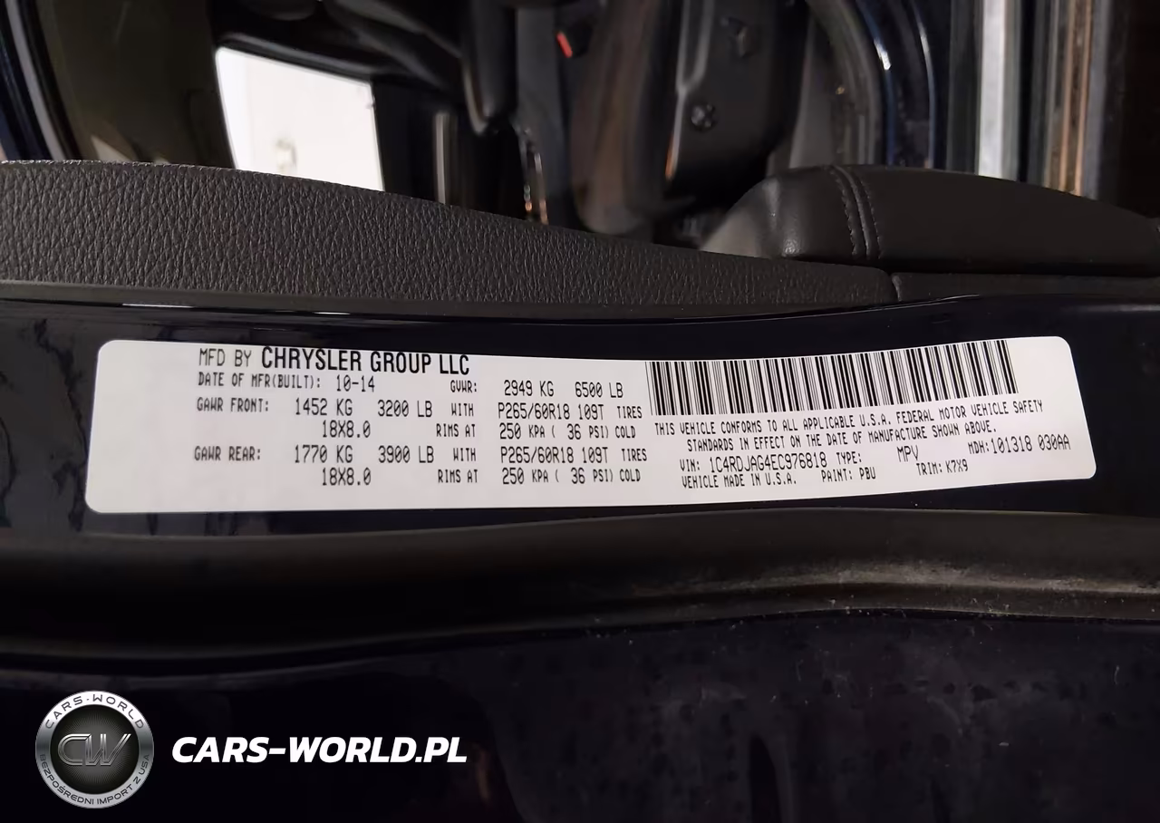2014 Dodge Durango Sxt VIN:1C4RDJAG4EC976818 - 9